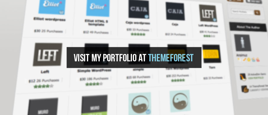 Support the freebies buying high quality premium themes from my portfolio at themeforest 自动发货稳定的网站压力测试